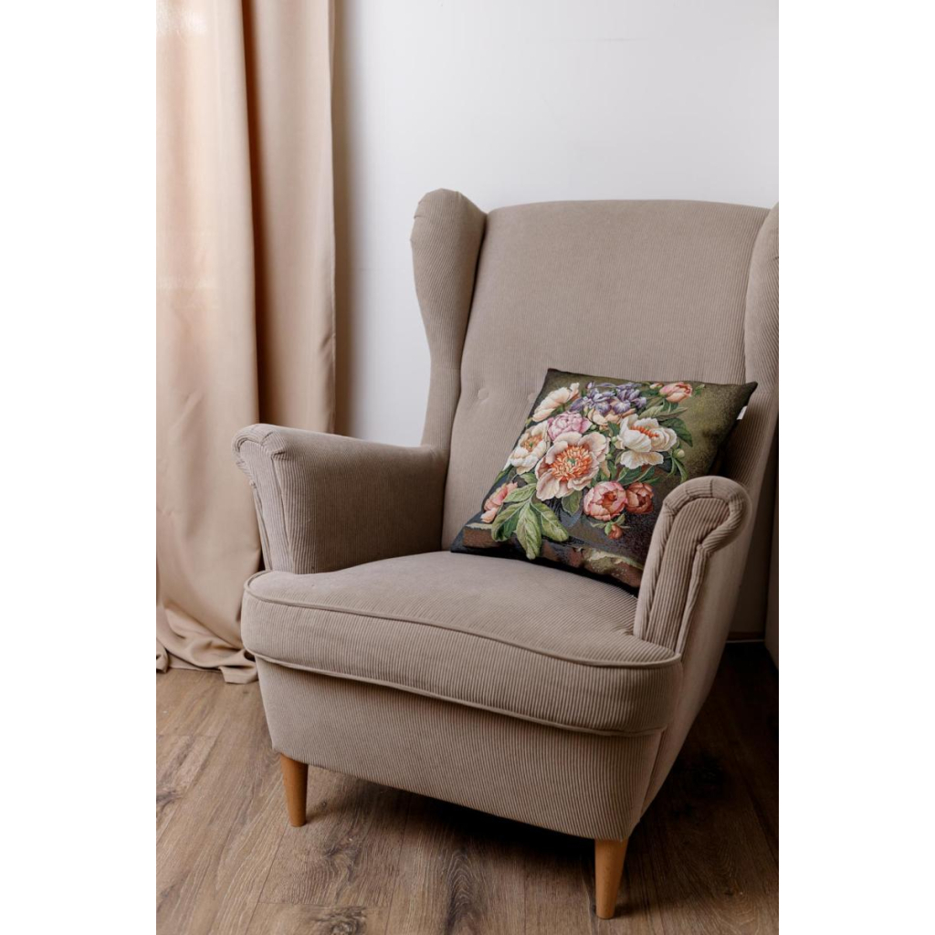 Подушка Прованс гобеленова декоративна Herbal Натюрморт 45х45 см (035508) - зображення 4