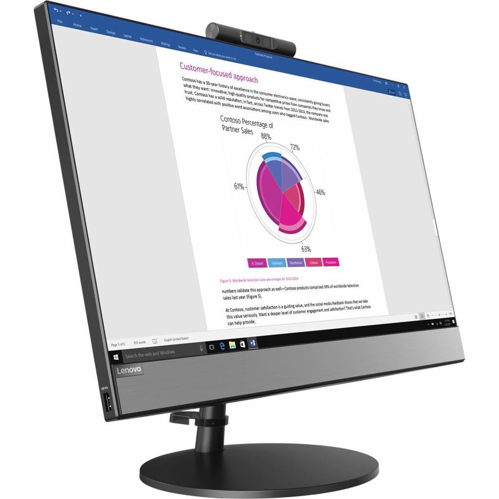 Комп'ютер Lenovo V530-24ICB / i3-9100T (10UW00G3RU) - зображення 3