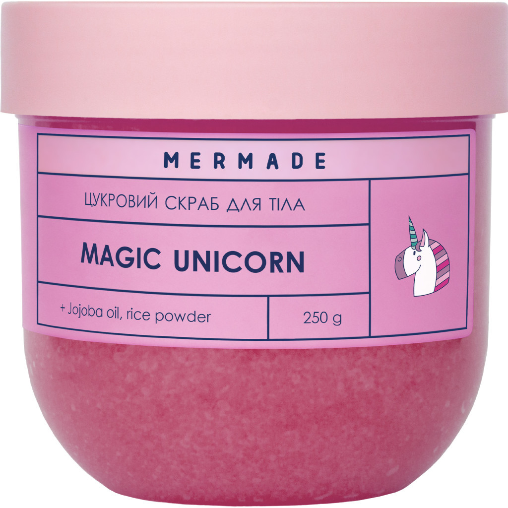 Скраб для тіла Mermade Magic Unicorn Цукровий 250 г (4820241303717) - зображення 1
