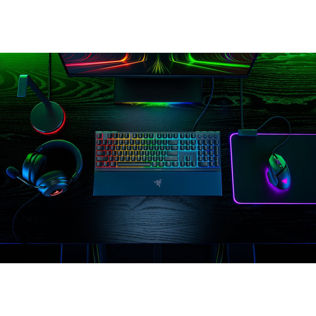 Клавіатура Razer Ornata V3 USB RU Black (RZ03-04460800-R3R1) - зображення 4