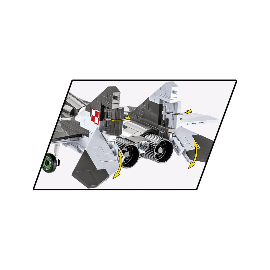 Конструктор Cobi Літак МіГ-29 Fulcrum, 600 деталей (COBI-5834) - зображення 4