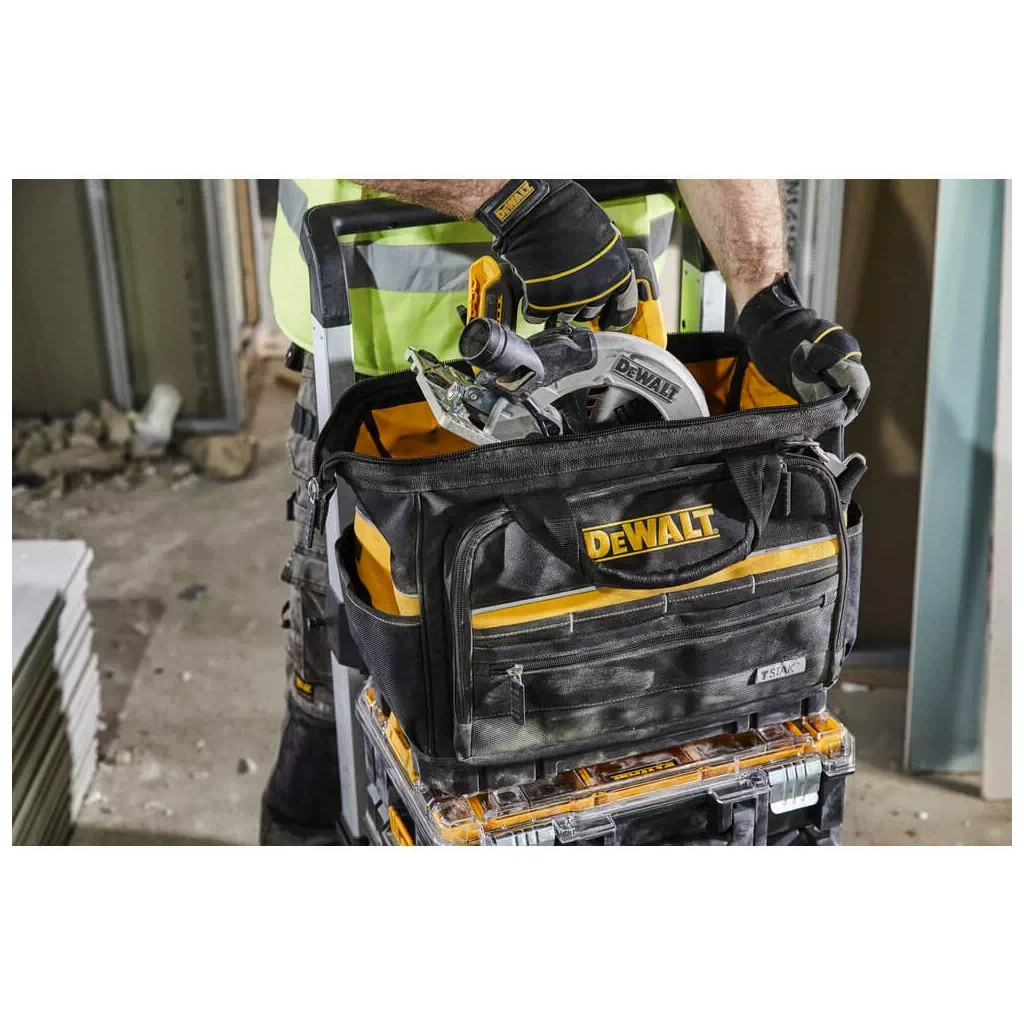 Сумка для інструмента DeWALT сумісна із системою TSTAK, 45x30x25 см (DWST82991-1) - зображення 12
