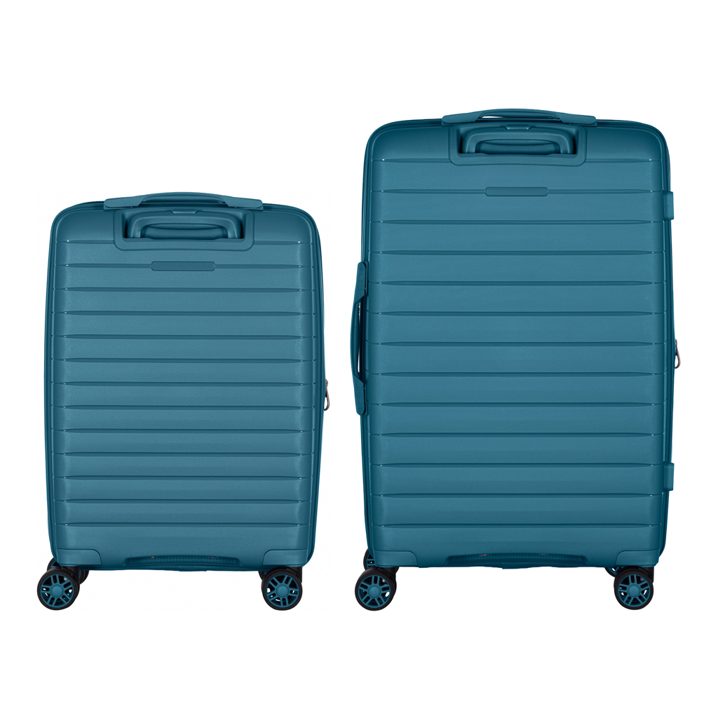 Набір валіз 2E Aero (M+S), сині (2E-SPP-AERO-SET2-TB) - зображення 3