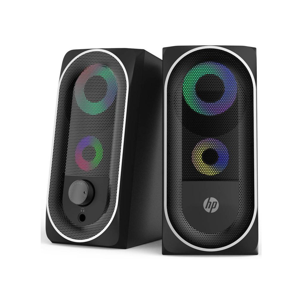 Акустична система HP DHE-6001 LED RGB Black (DHE-6001) - зображення 2