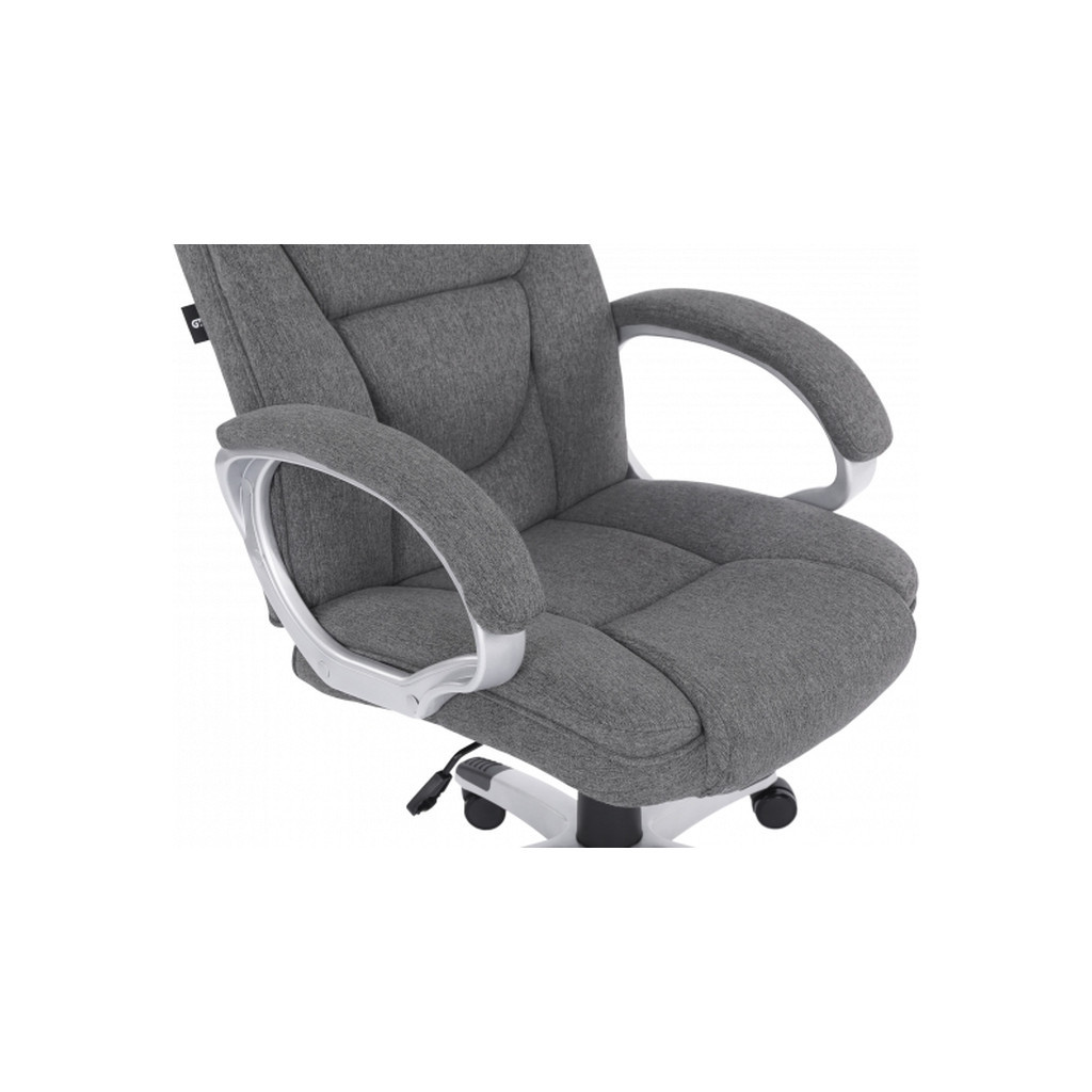 Офісне крісло GT Racer X-2852 Classic Dark Gray (X-2852 Classic Fabric Dark Gray) - зображення 7