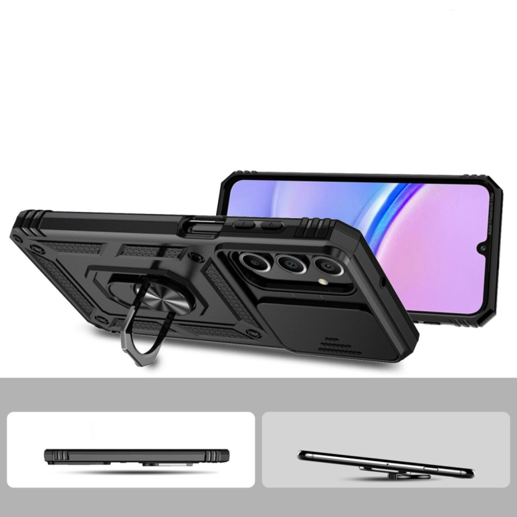 Чохол до мобільного телефона BeCover Military BeCover Samsung A16 4G SM-SM-A165/A16 5G SM-A166 Black (712158) - зображення 3