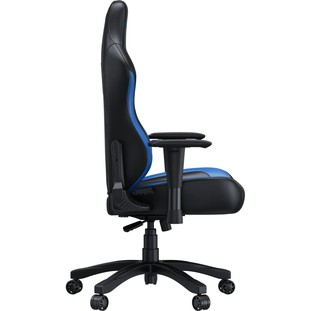 Крісло ігрове Anda Seat Luna Color PVC Size L Black/Blue (AD18-48-BS-PV) - зображення 4