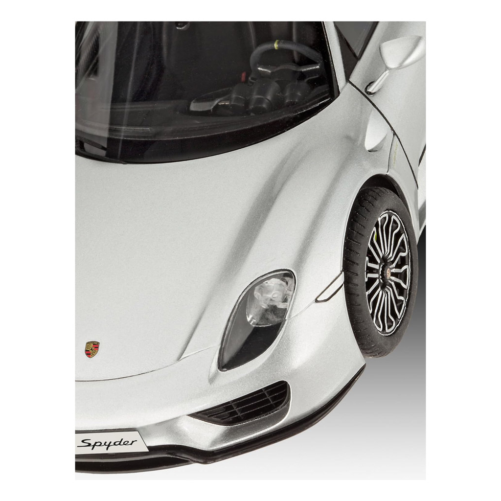 Збірна модель Revell Набір автомобіль Porsche 918 Spyder рівень 4 масштаб 1:24 (RVL-67026) - зображення 3
