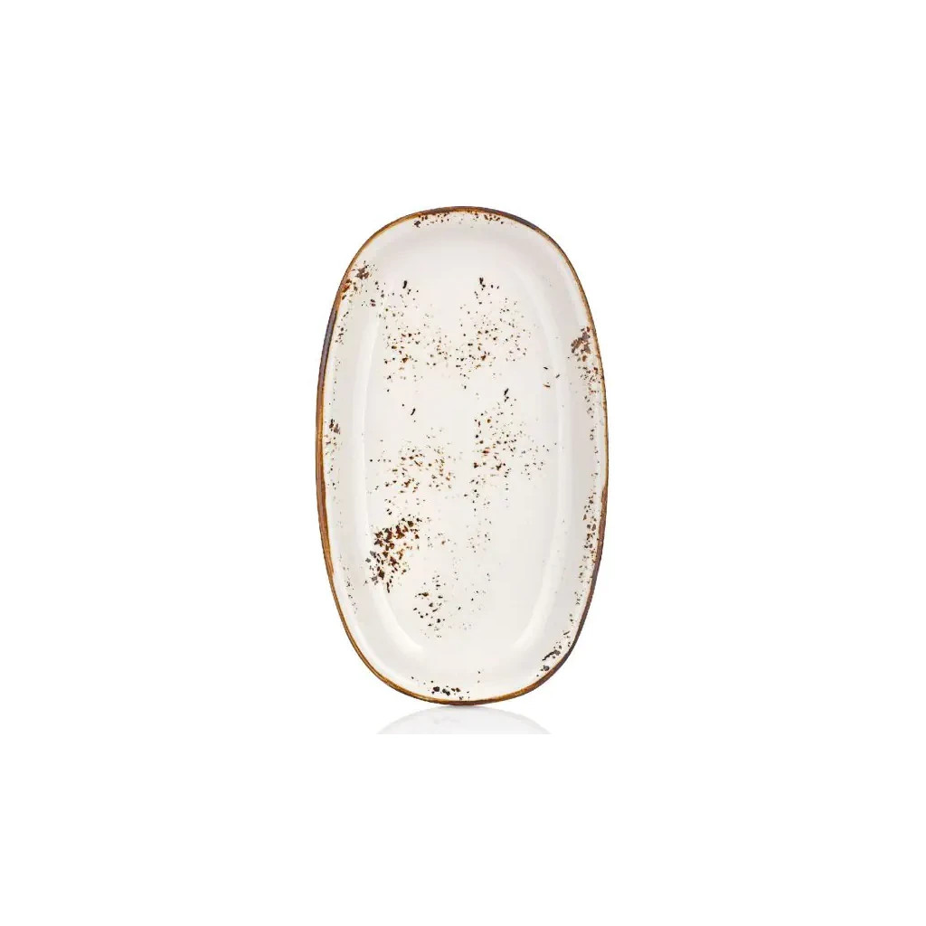 Блюдо By Bone Harmony Elegance овальне 29 х 17 см (HA-EL-ZT-29-OV) - зображення 1