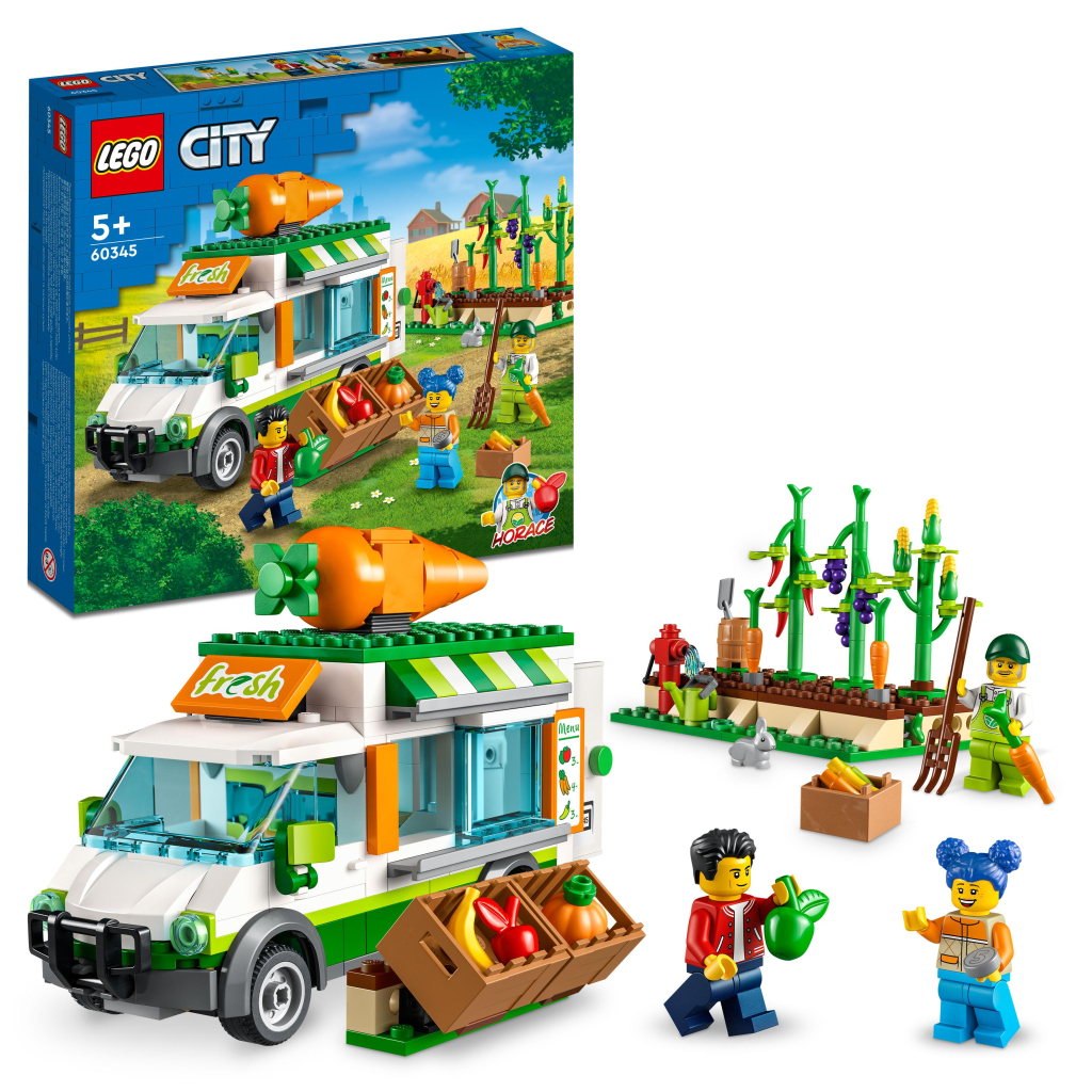 Конструктор LEGO City Farm Фургон фермерського ринку (60345) - зображення 2