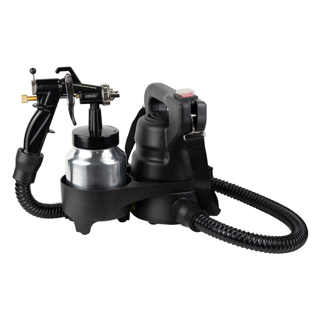 Фарбопульт Sigma електричний 450Вт 1.4/1.8мм HVLP (маляр) (6816011) - изображение 1