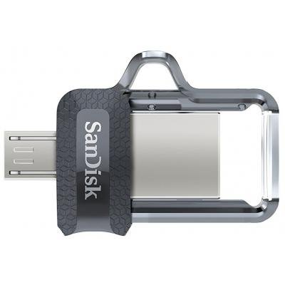 USB флеш накопичувач SanDisk 128GB Ultra Dual Drive M3.0 USB 3.0 (SDDD3-128G-G46) - изображение 2