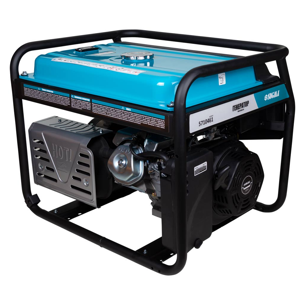 Генератор Sigma 2.8/3.0kW ручний запуск (5710401) - зображення 5