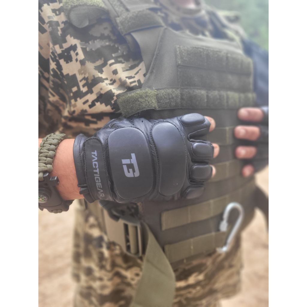 Тактичні рукавички Tactigear PS-8801 Patrol Black L (8801BK4-L/8801BK3-L) - зображення 2
