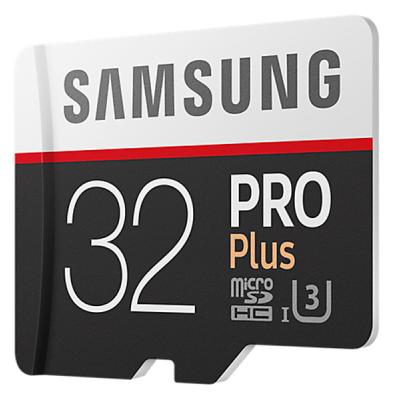 Карта пам'яті Samsung 32GB microSD class 10 PRO PLUS UHS-I G3 (MB-MD32GA/RU) - зображення 3
