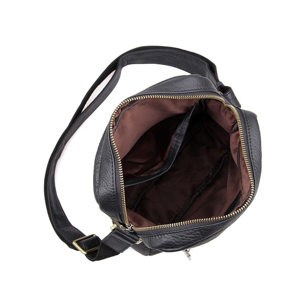 Сумка Vintage Через плече Чорна (14436) - зображення 9