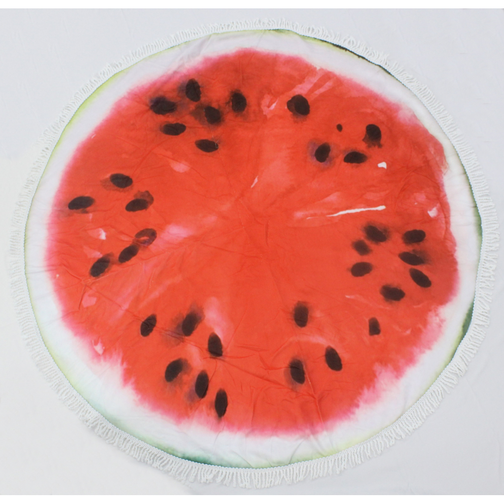 Рушник MirSon пляжний №5069 Summer Time Watermelon 150x150 см (2200003947779) - зображення 2