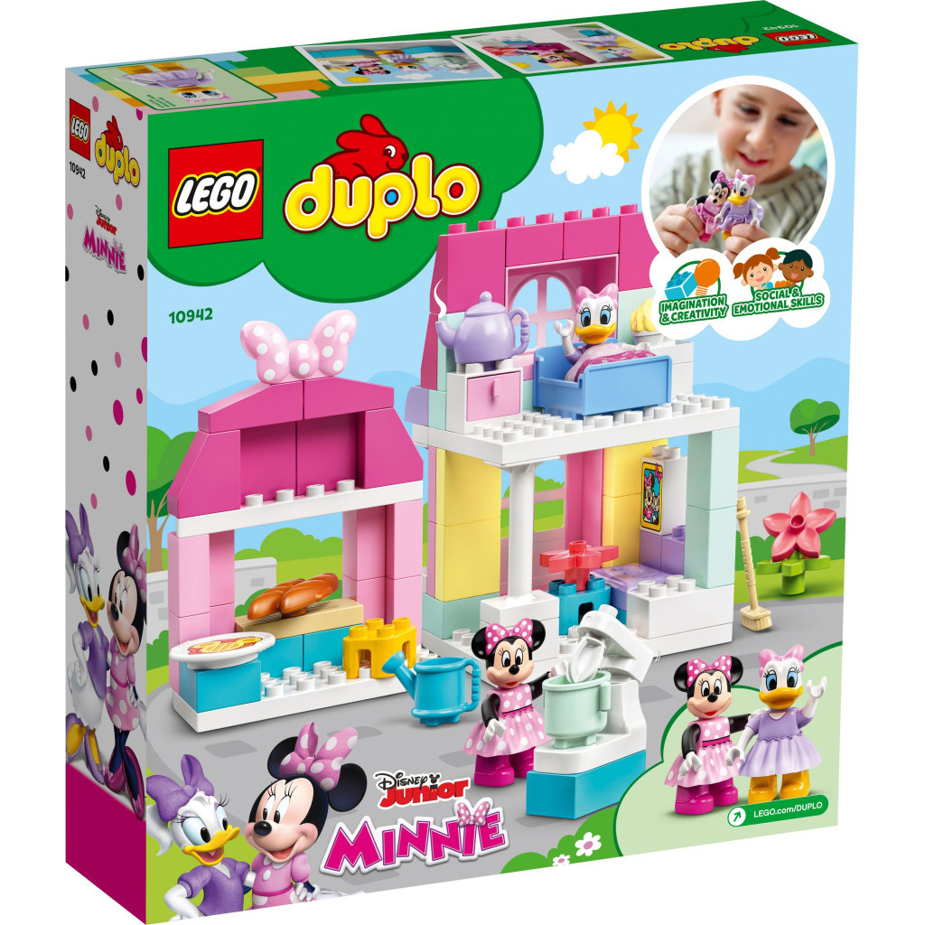 Конструктор LEGO DUPLO Disney Будинок і кафе Мінні 91 деталь (10942) - зображення 9