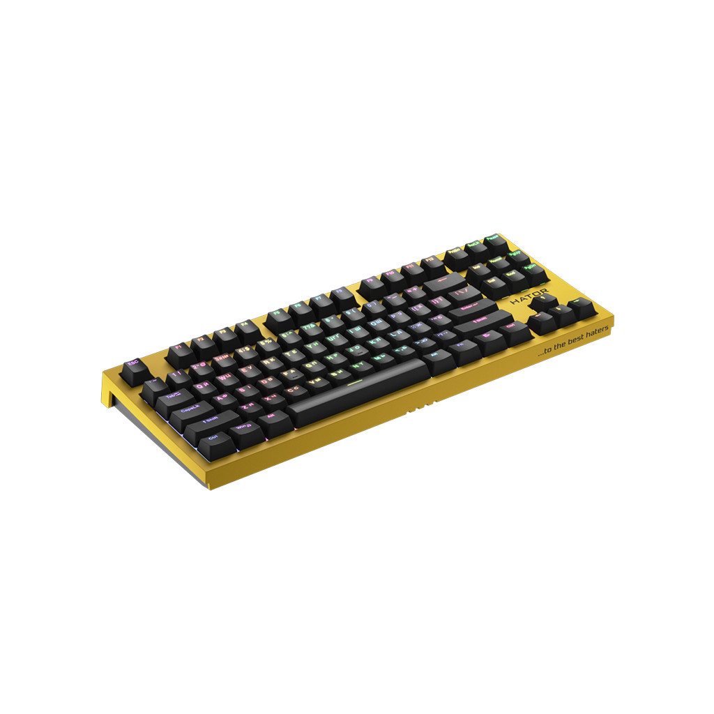 Клавіатура Hator Skyfall TKL PRO Wireless Yellow (HTK-668) - зображення 7