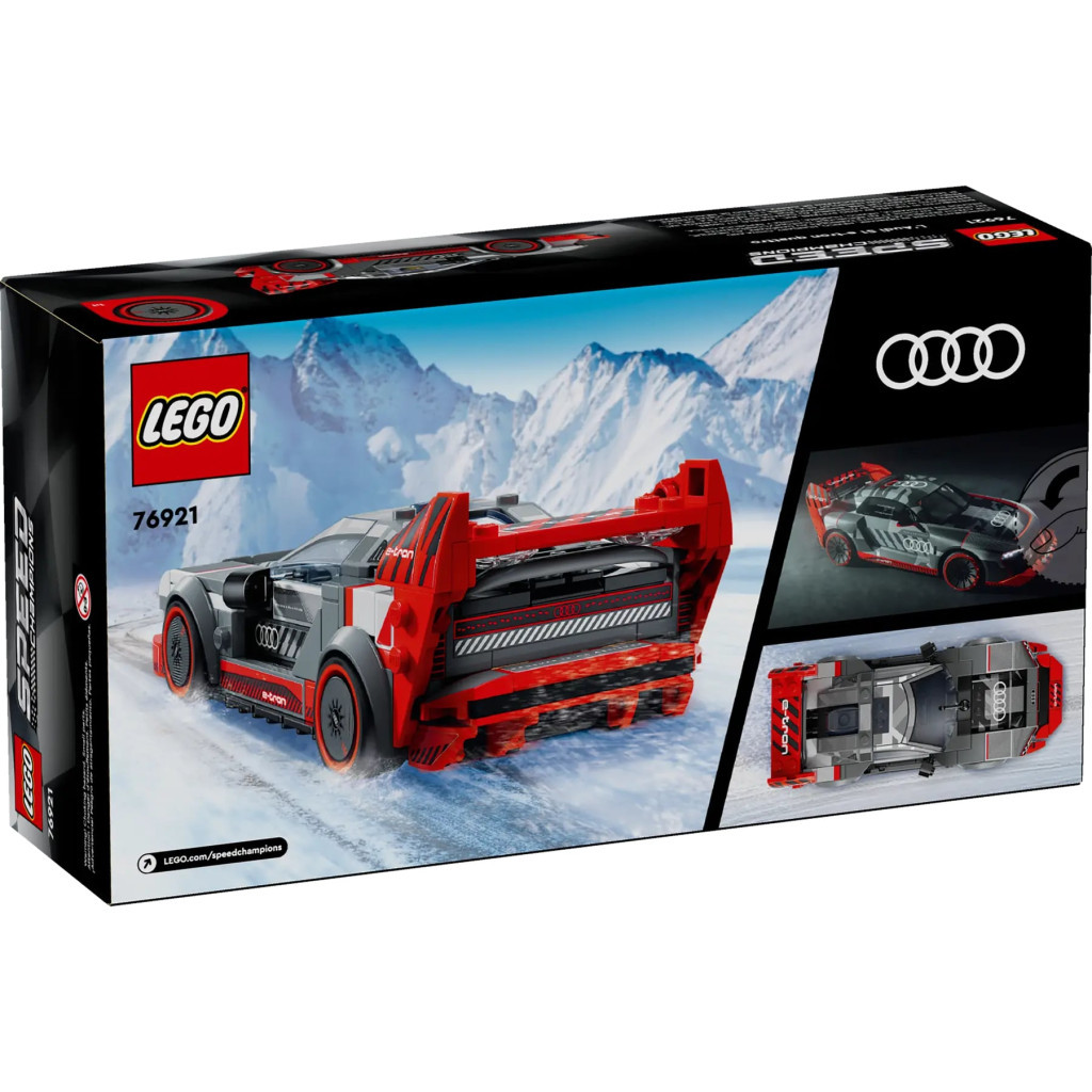 Конструктор LEGO Speed Champions Автомобіль для перегонів Audi S1 e-tron quattro 274 деталі (76921) - зображення 1
