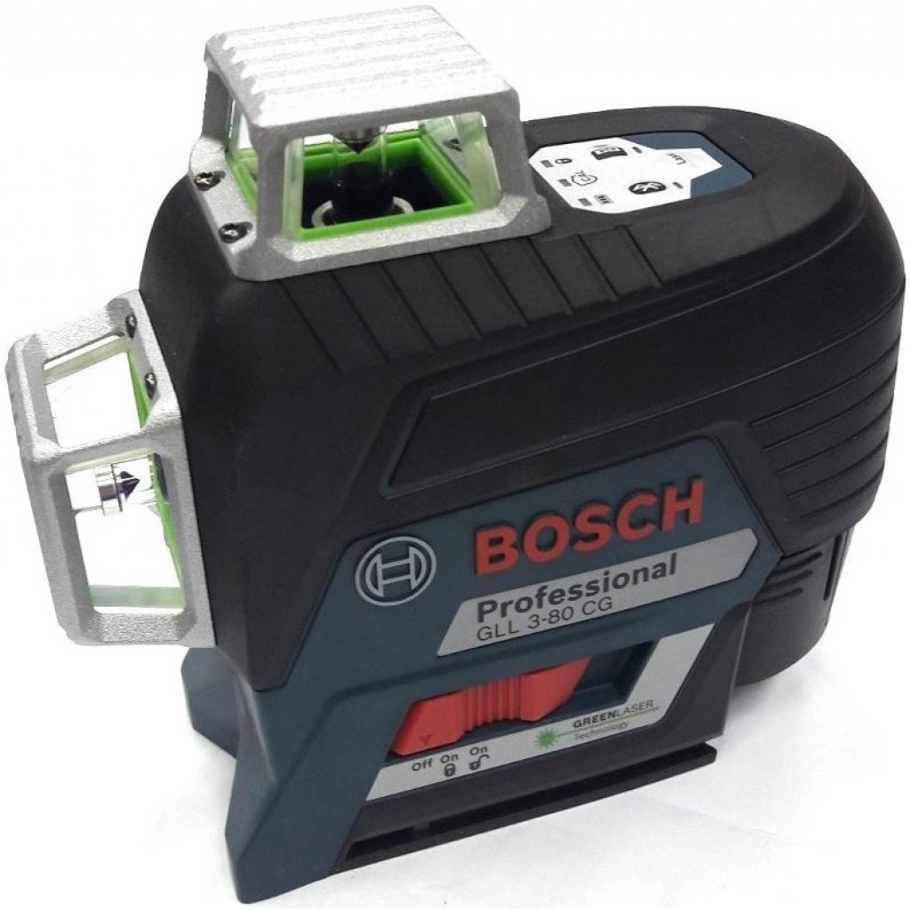 Лазерний нівелір Bosch GLL 3-80 CG (12 V)+ BM 1 + L-Boxx (0.601.063.T00) - зображення 5