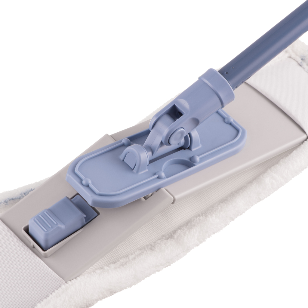 Швабра Ardesto Solid З телескопічною ручкою 75/130 см та змінною насадкою 41 см Синя (ARHE1111SB) - зображення 4