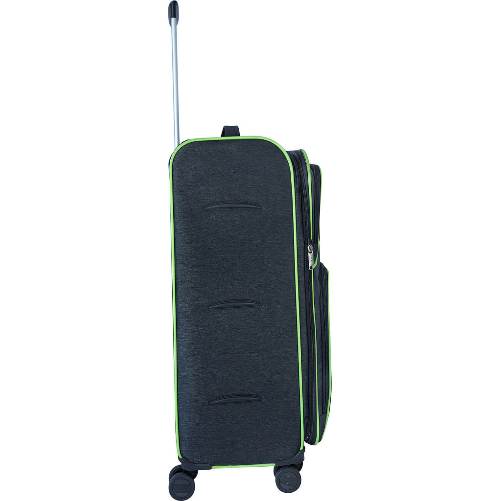 Валіза Bagland Валенсія велика 83 л. чорний 1300 (003796927) (972918876) - зображення 3