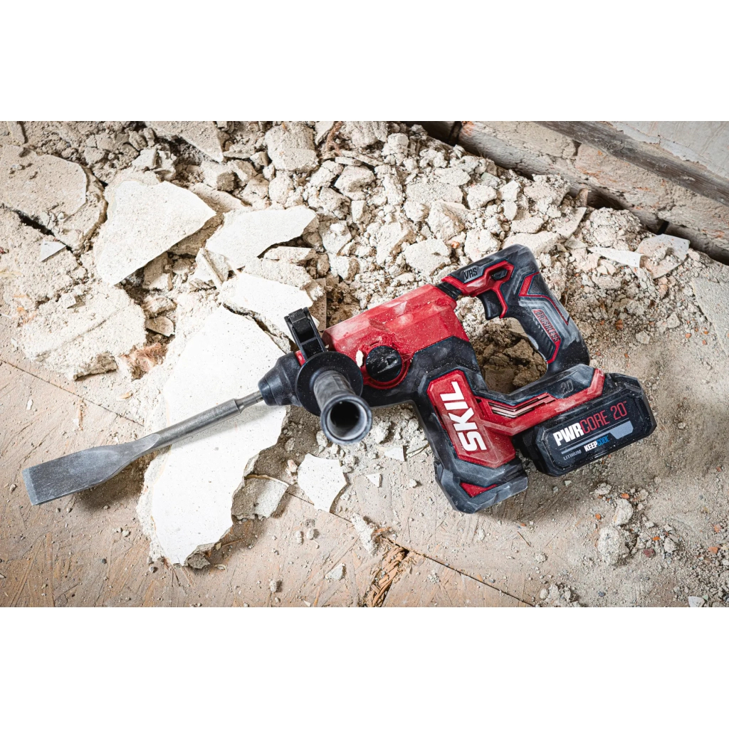 Перфоратор Skil акумуляторний безщітковий 3851 CA XP (без АКБ та ЗП) (RH1E3851CA) - изображение 10