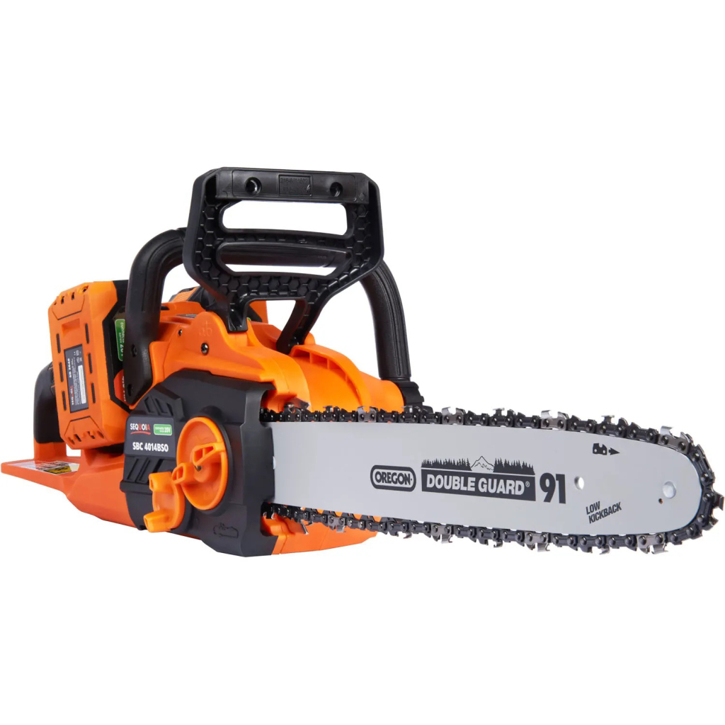 Ланцюгова пила SEQUOIA 40 В (20В+20В), шина Oregon 35 см, АКБ+ЗУ, 3,68 кг (SBC4014BSO-E2W) - зображення 5