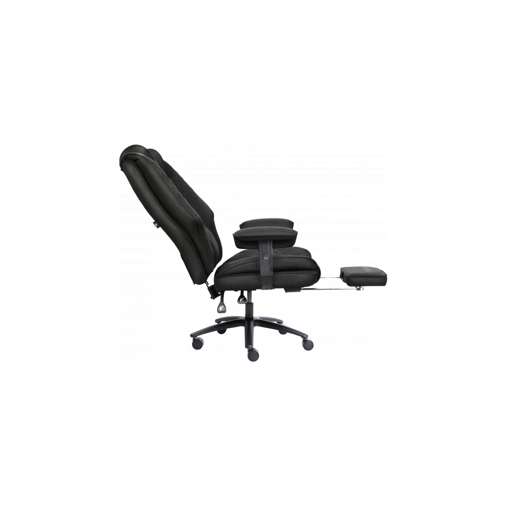 Офісне крісло GT Racer B-5144 Black (B-5144 Fabric Black) - зображення 4