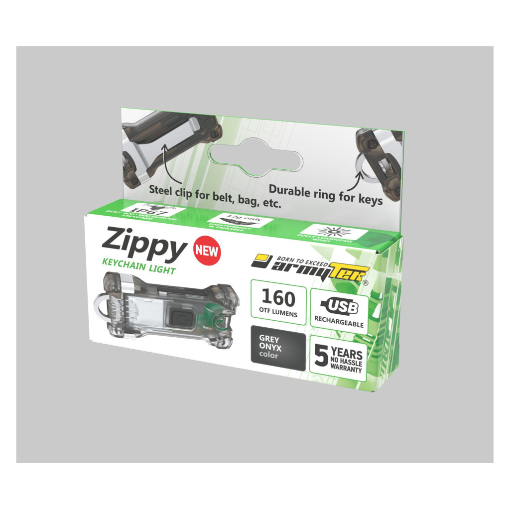 Ліхтар Armytek Zippy Grey (F06001G) - зображення 4
