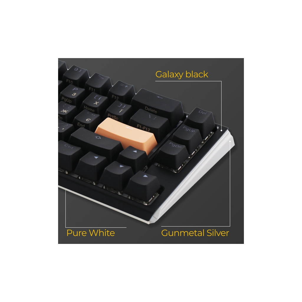 Клавіатура Ducky One 3 SF Cherry MX Brown RGB UA USB Black (DKON2167ST-BUAPXCLAWSC1) - зображення 12