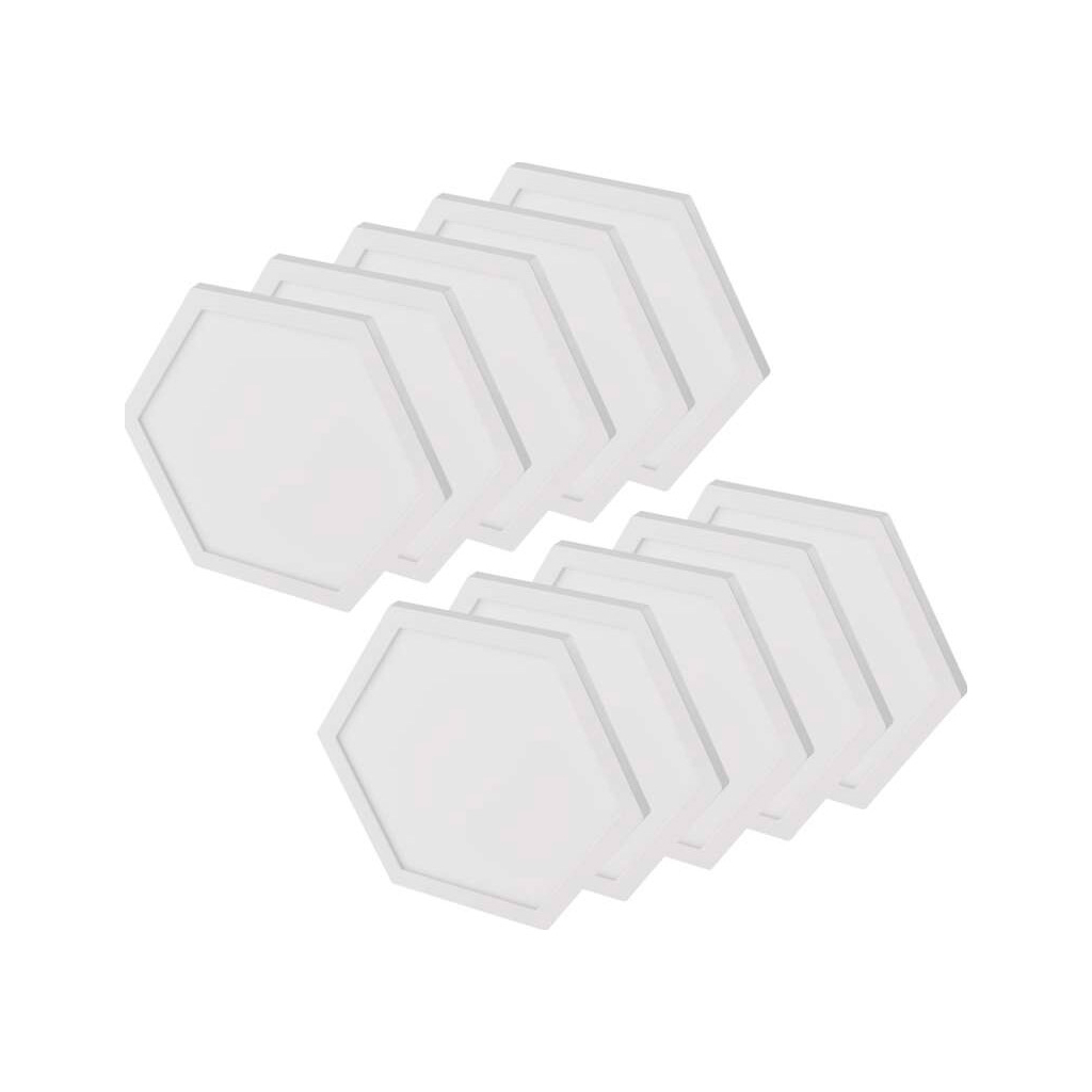 Світильник EMOS ZIW22AR HEXAGON 10шт. 19 Вт, RGBIC, WIFI (ZIW22AR) - зображення 3