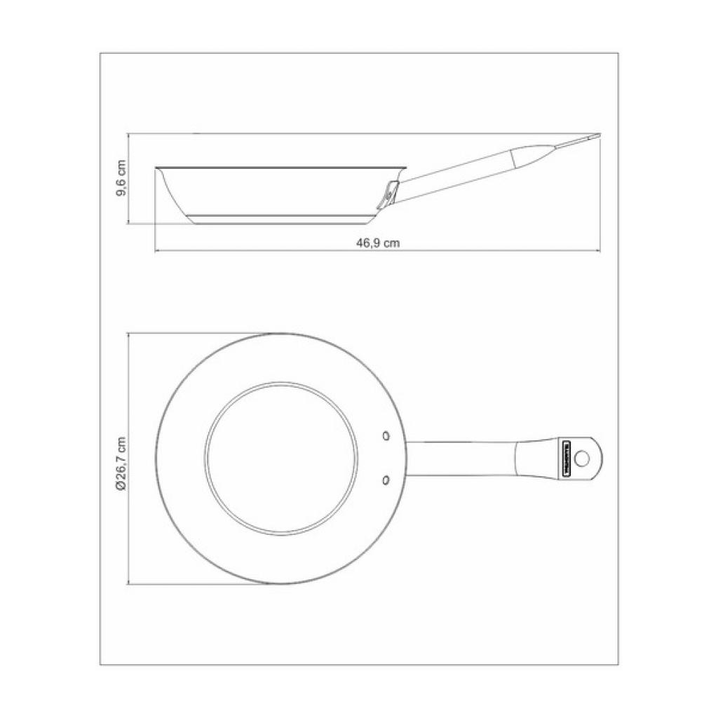 Сковорода Tramontina Professional 26 см (62637/267) - зображення 2