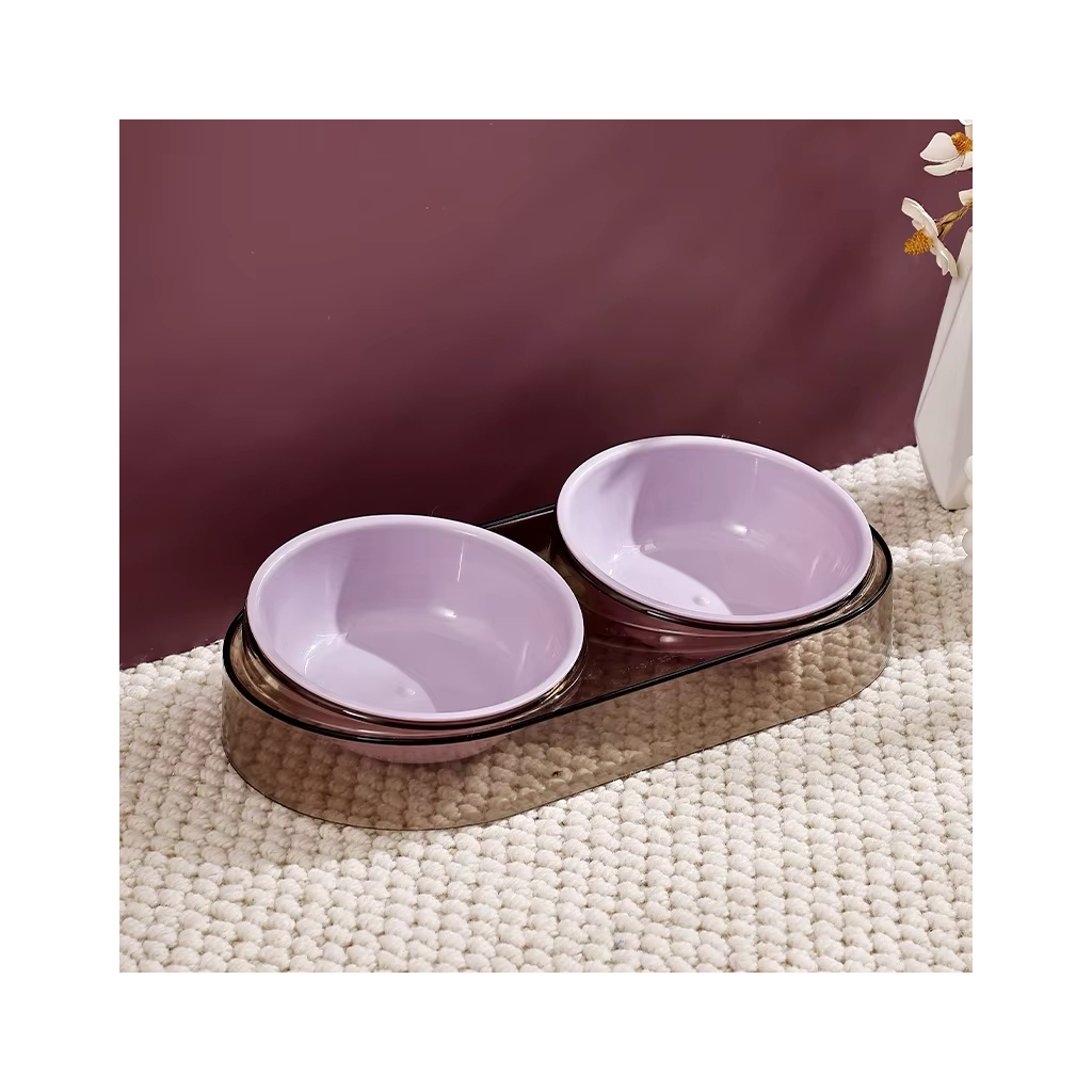 Посуд для котів Me&Pet Миска подвійна фіолетова (NMP28-3) - изображение 7