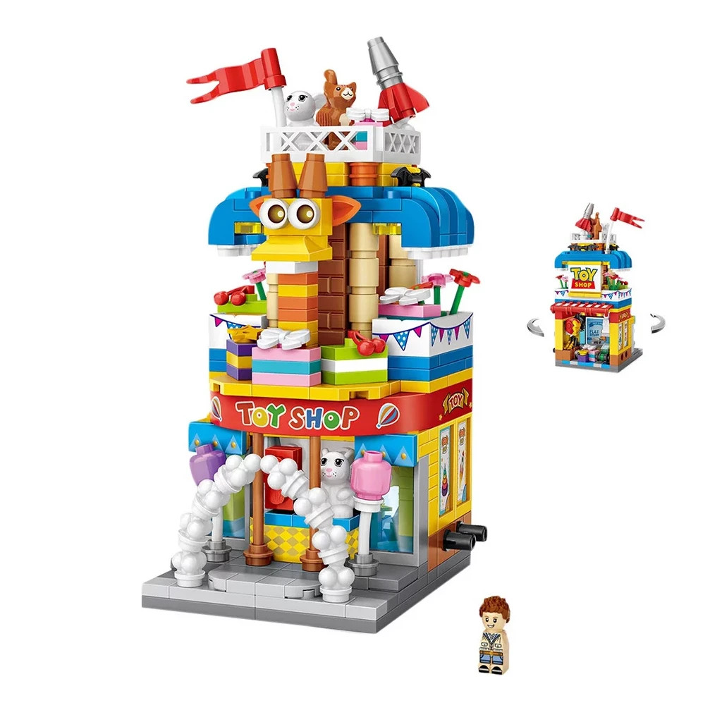 Конструктор LOZ mini Toys Shop (1643) - зображення 2
