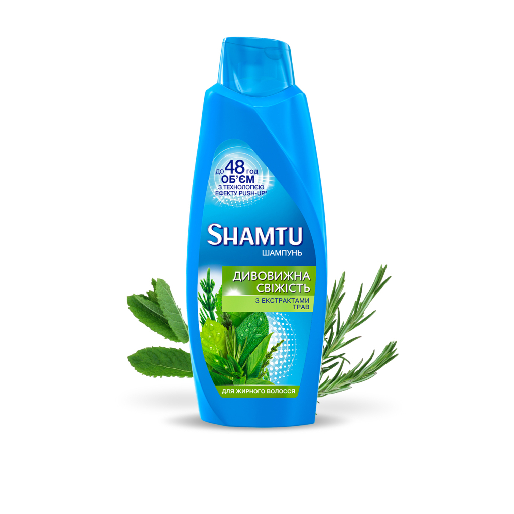 Шампунь Shamtu Глибоке Очищення та Свіжість 600 мл (4015100195767) - зображення 3