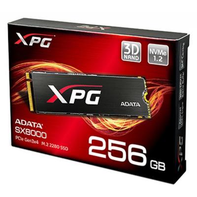 Накопичувач SSD M.2 2280 256GB ADATA (ASX8000NPC-256GM-C) - зображення 8