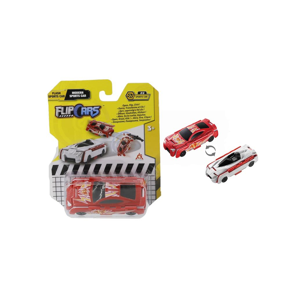 Машина Flip Cars 2 в 1 Спорткар блискавка і Сучасний спорткар (EU463875B-06) - зображення 1