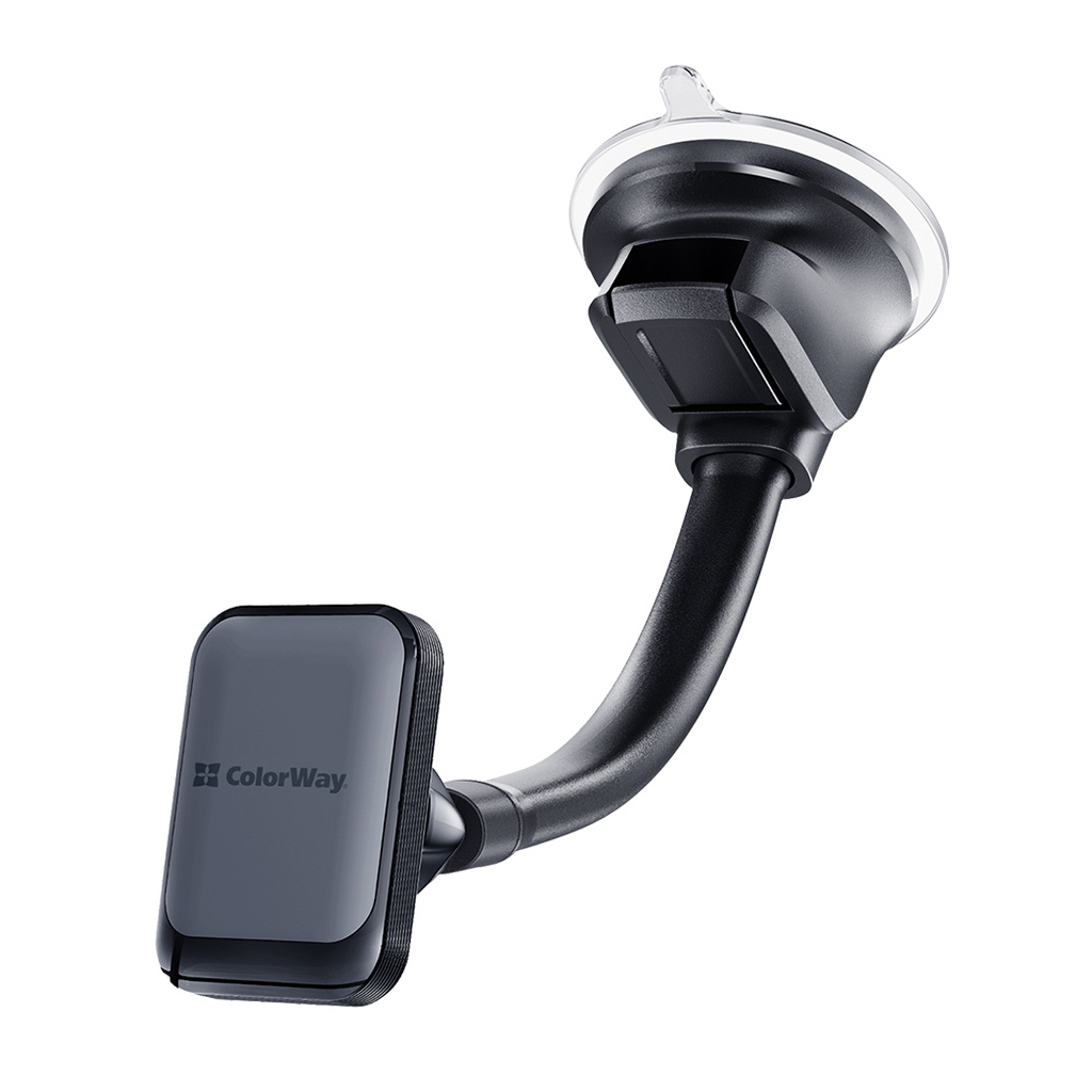 Універсальний автотримач ColorWay Magnetic Dashboard-3 (360° rotation) Gray (CW-CHM17-GR) - изображение 1