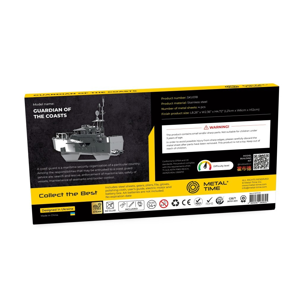 Конструктор Metal Time Guardian of the Coasts (MT018) - зображення 10