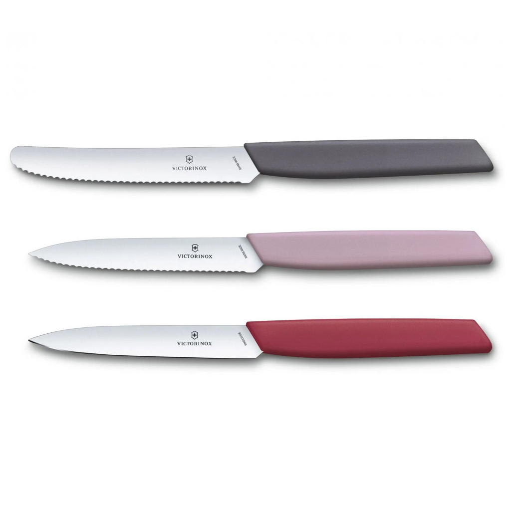 Набір ножів Victorinox Swiss Modern Paring Set 3 шт Flower (6.9096.3L2) - зображення 2