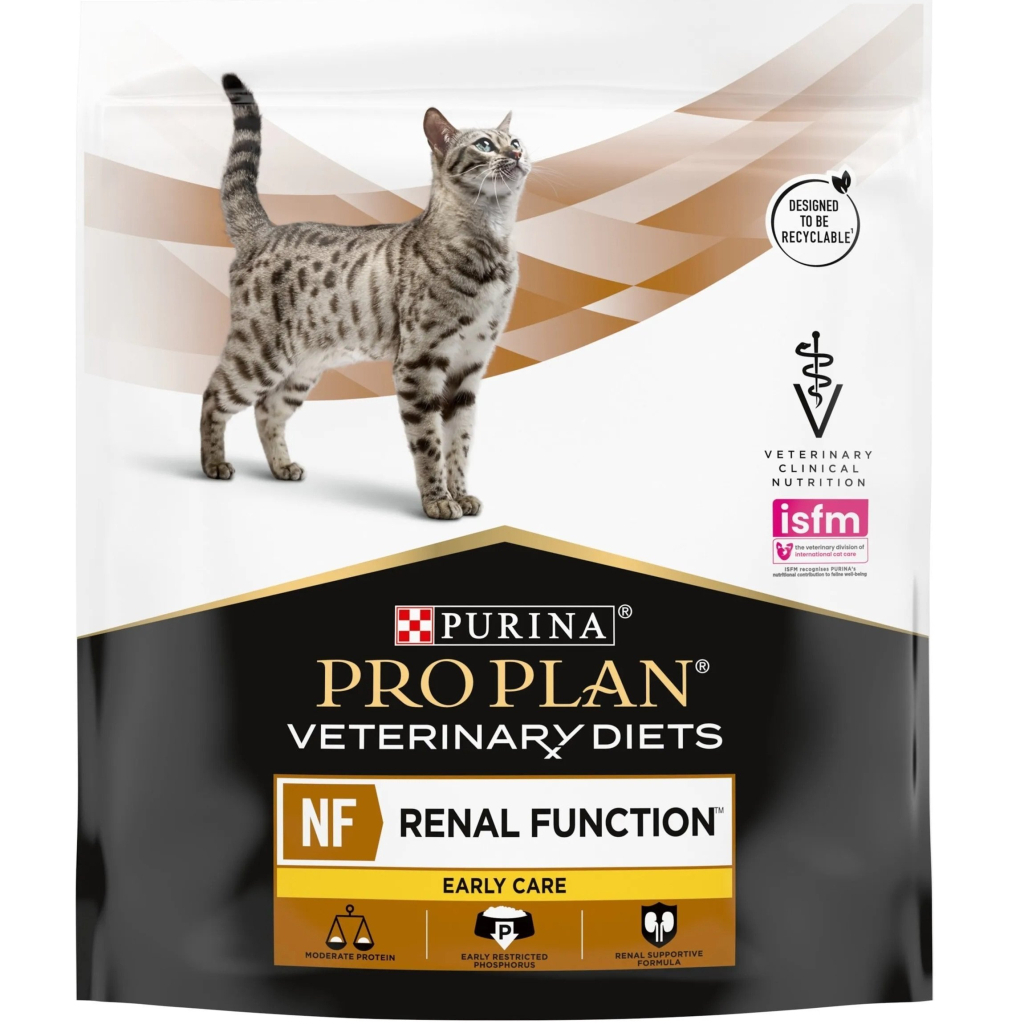 Сухий корм для кішок Purina Pro Plan Veterinary Diets NF Renal Function Early Care При хворобі нирок на ранніх стадіях 350 г (7613287882219) - зображення 1