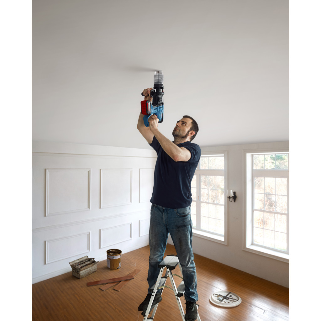 Перфоратор Bosch GBH 180-LI акумуляторний + ЗП GAL 18V-41 (0.615.990.L6J) - изображение 2