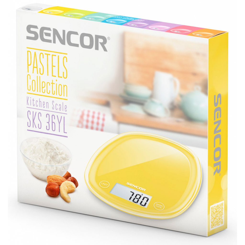 Ваги кухонні Sencor SKS 36 YL - зображення 6