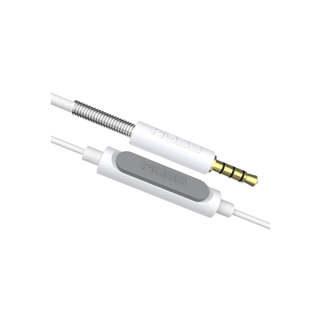 Навушники Koss KPH30iW On-Ear Mic White (195166.101) - зображення 3