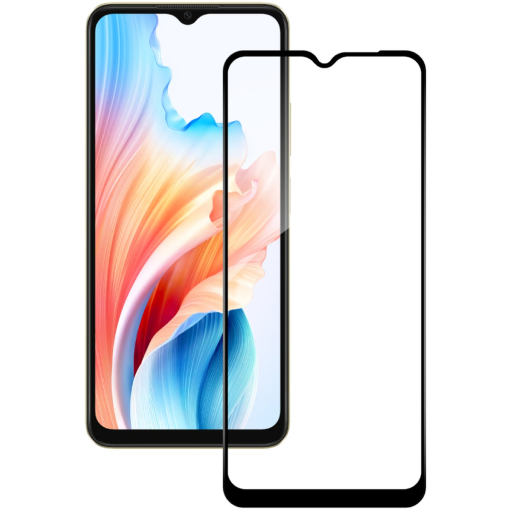 Скло захисне ACCLAB Full Glue Oppo A38 4G Black (1283126588570) - зображення 2
