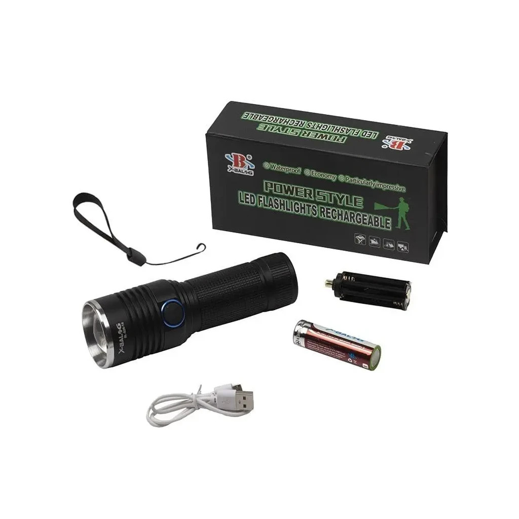 Ліхтар X-Balog BL-S26-T6 алюмінієвий діапазон до 1000 м (L096) - зображення 8