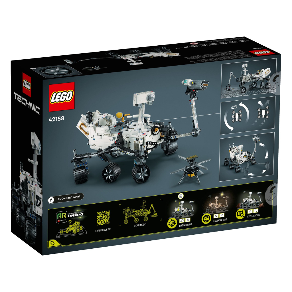Конструктор LEGO Technic Місія NASA Марсохід Персеверанс 1132 деталей (42158) - зображення 7