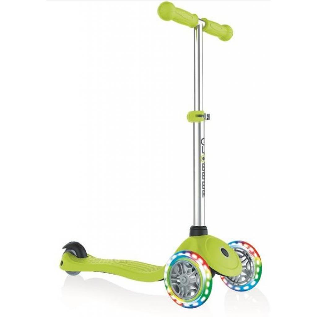 Самокат Globber Primo Lights Зелений, колеса з підсвіткою (423-106-2) - зображення 1